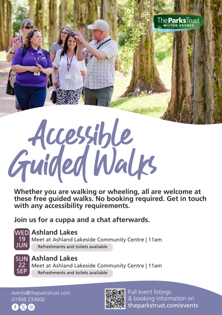 Accessible Guided Walks Poster