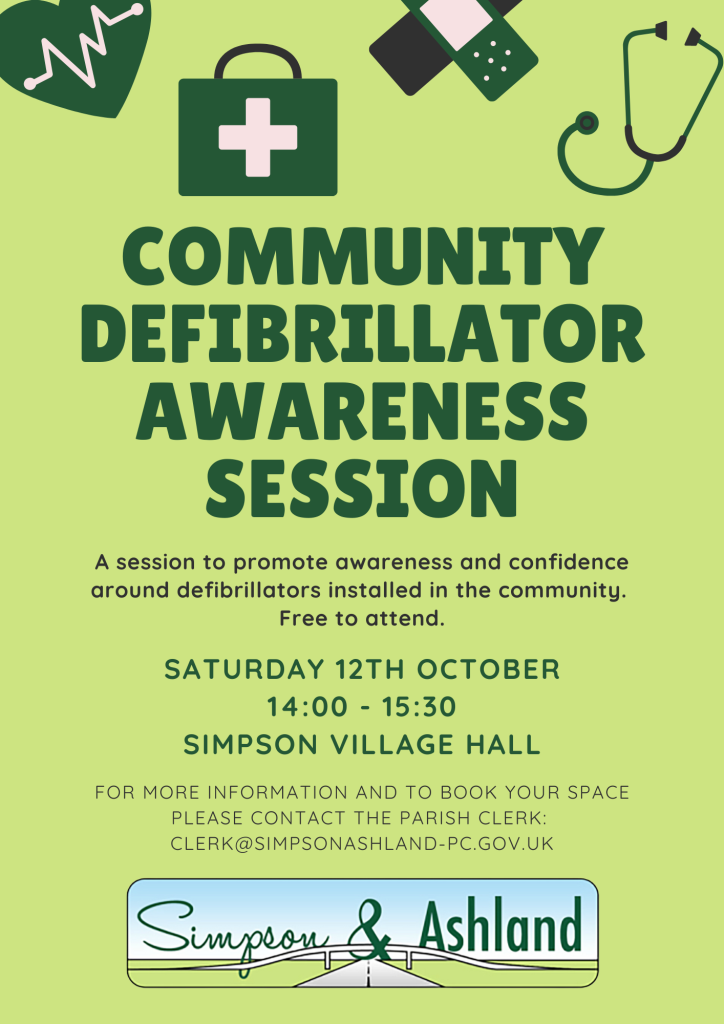 Community Defibrillator Awareness Session